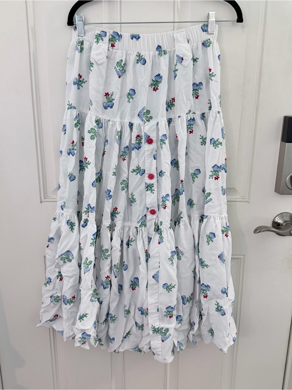Desert West by Sherry Holt Maxi Skirt XS-XL | Western Cactus Print